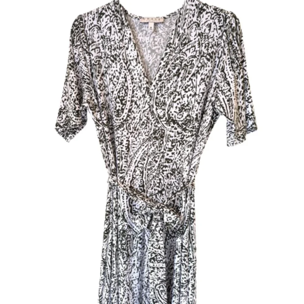 CHAUS New York Women's Long Dress Dinner Bohemia Cocktail Dress Green Be… - Picture 5 of 12